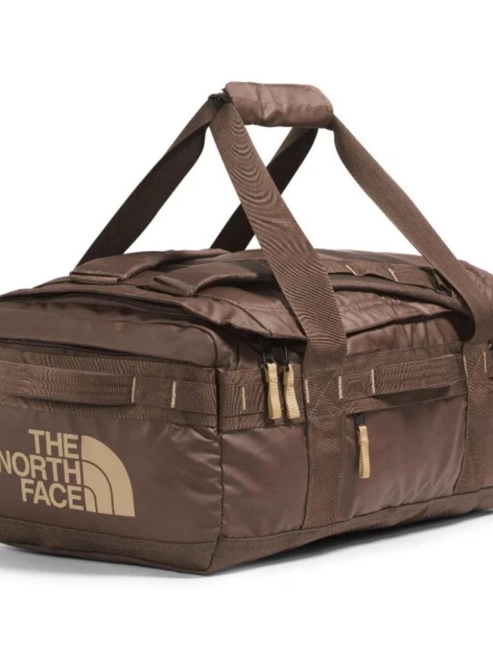 The North Face Base Camp Voyager 62L Duffel - Smokey Brown/Khaki Stone
